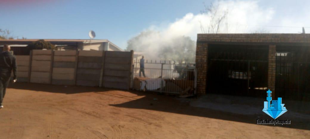 DANGER: Burning waste stinks up Kimberley neighbourhood