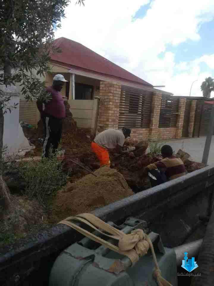 SPM fixed burst pipes in De Beers SPM fixed burst pipes in De Beers