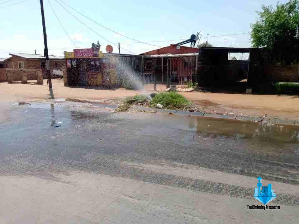 Massive burst shoots water meters into air, onto road