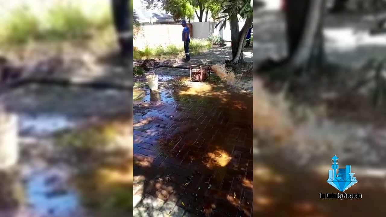 Water off in South Ridge due to leak