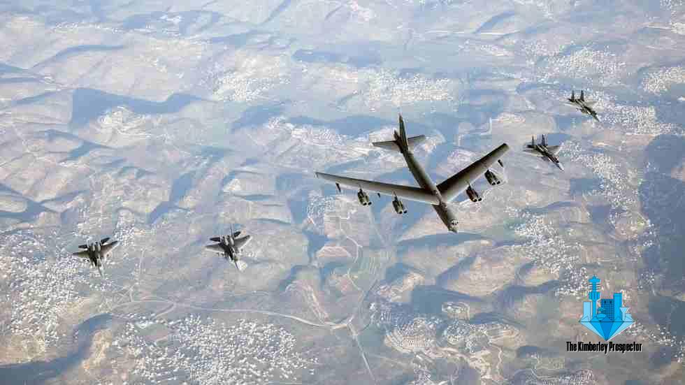 WATCH: Israeli jets escort American B-52 bombers in apparent ‘show of force’ to Iran