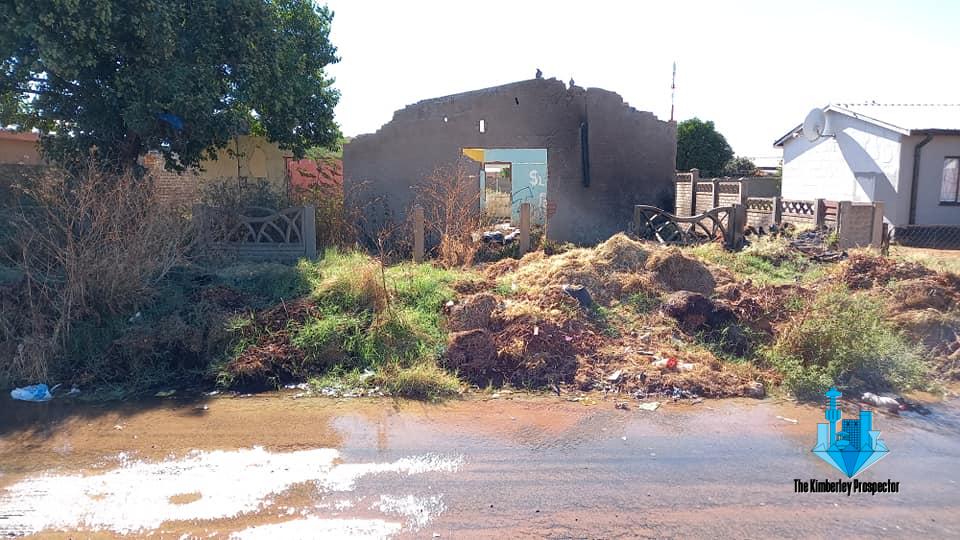 Vars water mors al vir weke by lekkasie in Roodepan Vars water mors al vir weke by lekkasie in Roodepan