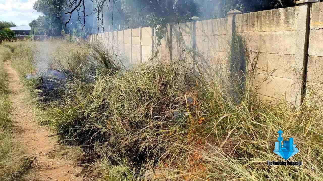 Arsonist suspected of starting veldfire on municipal property